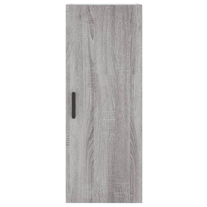 Highboard Grau Sonoma 34,5x34x180 cm Holzwerkstoff