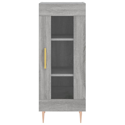 Highboard Grau Sonoma 34,5x34x180 cm Holzwerkstoff