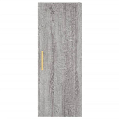 Highboard Grau Sonoma 34,5x34x180 cm Holzwerkstoff