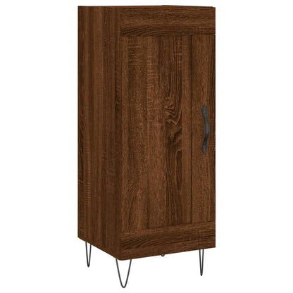 Highboard Braun Eichen-Optik 34,5x34x180 cm Holzwerkstoff