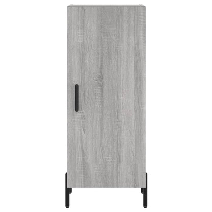 Highboard Grau Sonoma 34,5x34x180 cm Holzwerkstoff