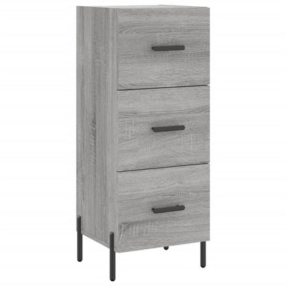 Highboard Grau Sonoma 34,5x34x180 cm Holzwerkstoff