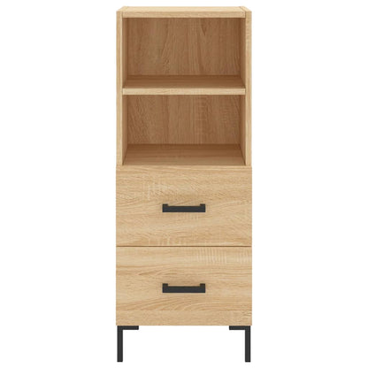 Highboard Sonoma-Eiche 34,5x34x180 cm Holzwerkstoff