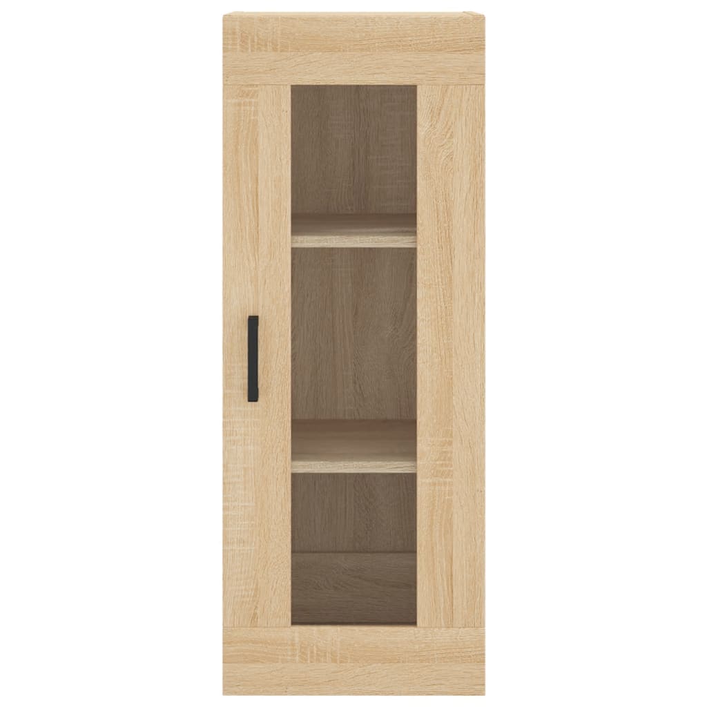 Highboard Sonoma-Eiche 34,5x34x180 cm Holzwerkstoff