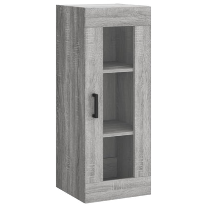 Highboard Grau Sonoma 34,5x34x180 cm Holzwerkstoff