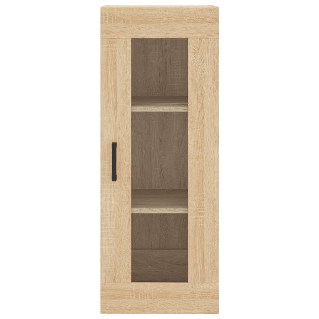 Highboard Sonoma-Eiche 34,5x34x180 cm Holzwerkstoff