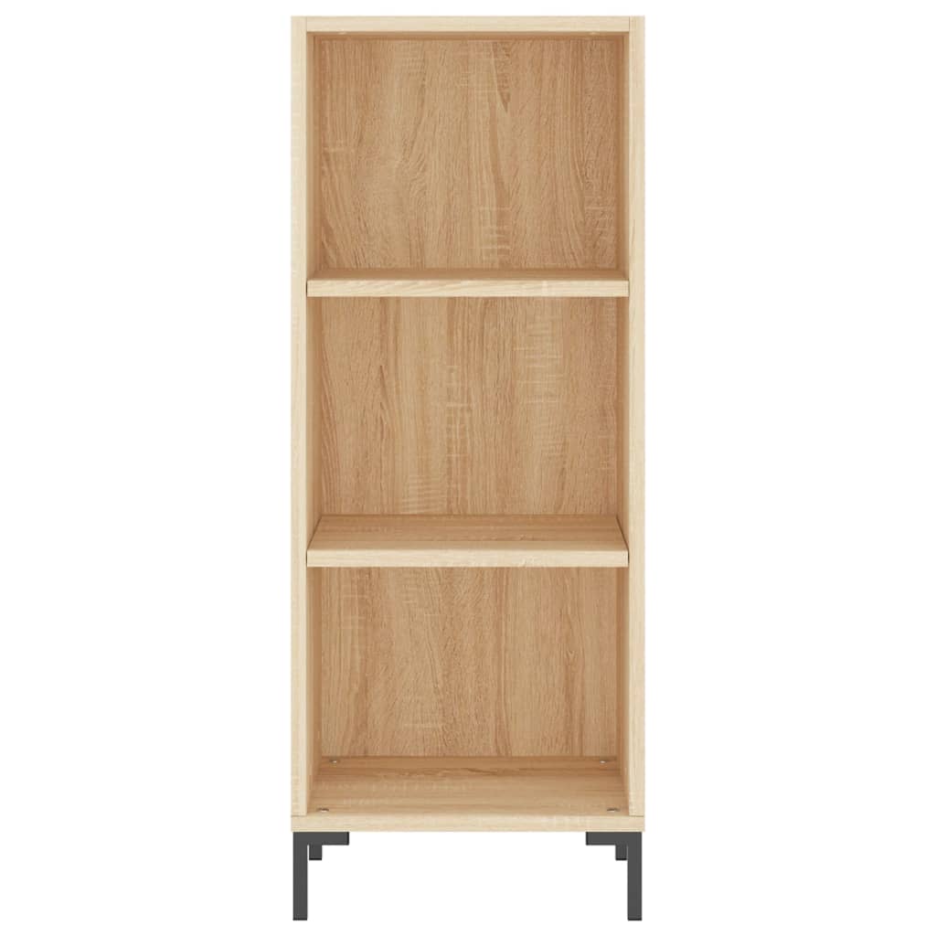 Highboard Sonoma-Eiche 34,5x34x180 cm Holzwerkstoff