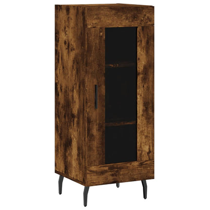 Highboard Räuchereiche 34,5x34x180 cm Holzwerkstoff