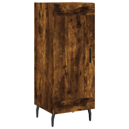 Highboard Räuchereiche 34,5x34x180 cm Holzwerkstoff