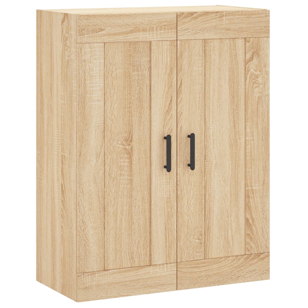 Highboard Sonoma-Eiche 69,5x34x180 cm Holzwerkstoff