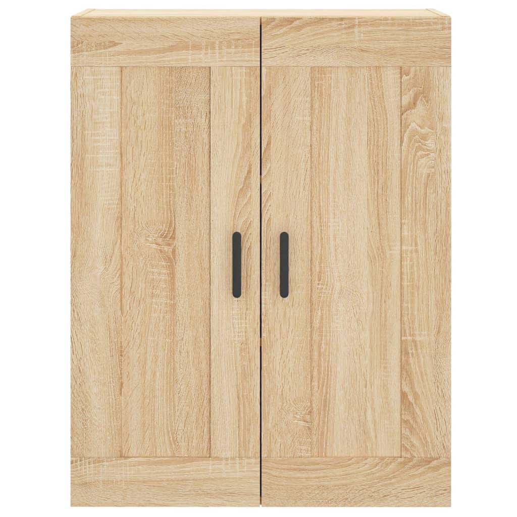 Highboard Sonoma-Eiche 69,5x34x180 cm Holzwerkstoff