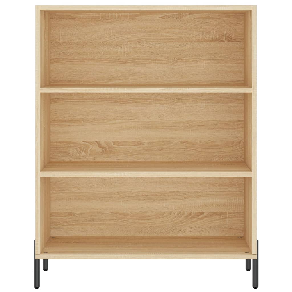 Highboard Sonoma-Eiche 69,5x34x180 cm Holzwerkstoff