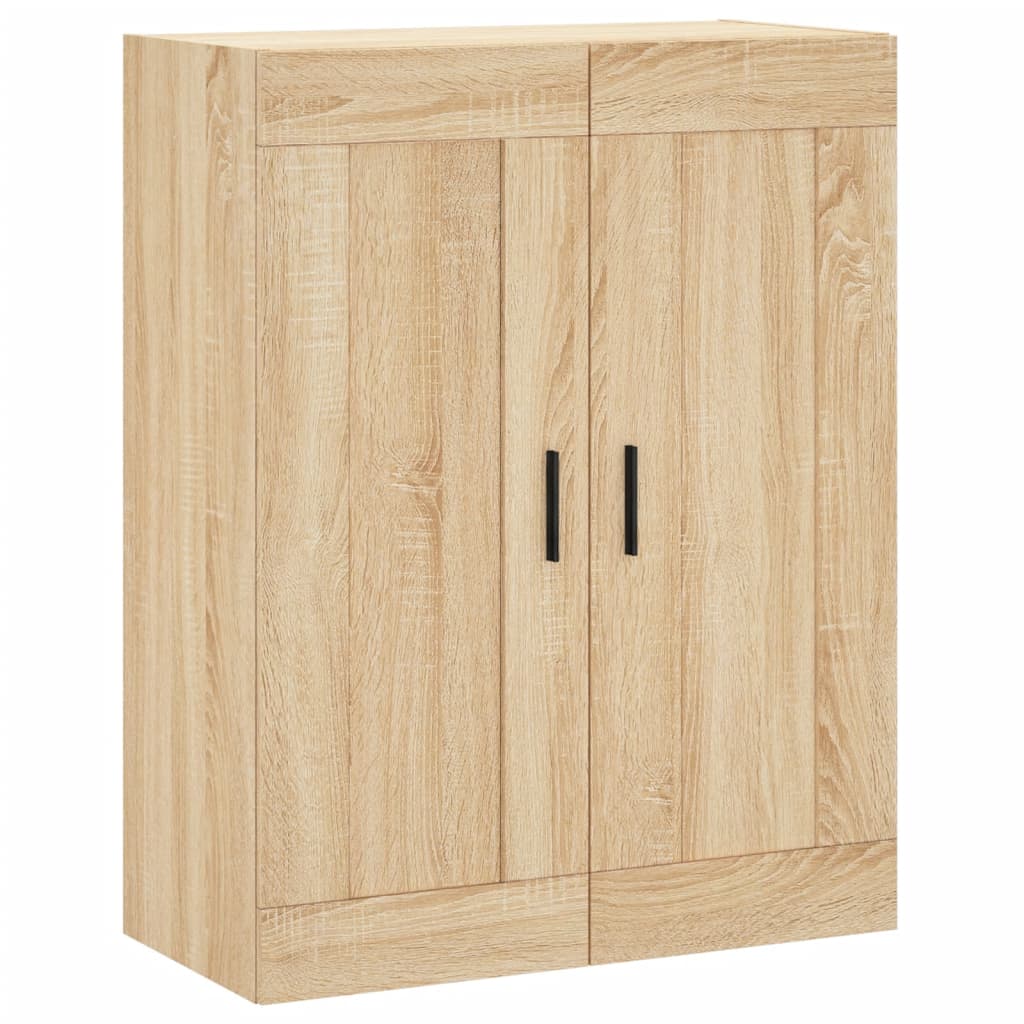 Highboard Sonoma-Eiche 69,5x34x180 cm Holzwerkstoff