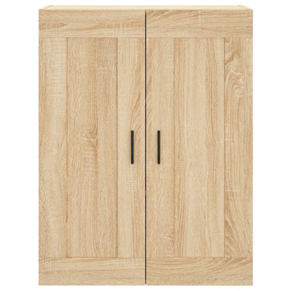 Highboard Sonoma-Eiche 69,5x34x180 cm Holzwerkstoff