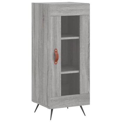 Highboard Grau Sonoma 34,5x34x180 cm Holzwerkstoff