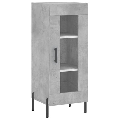 Highboard Betongrau 34,5x34x180 cm Holzwerkstoff