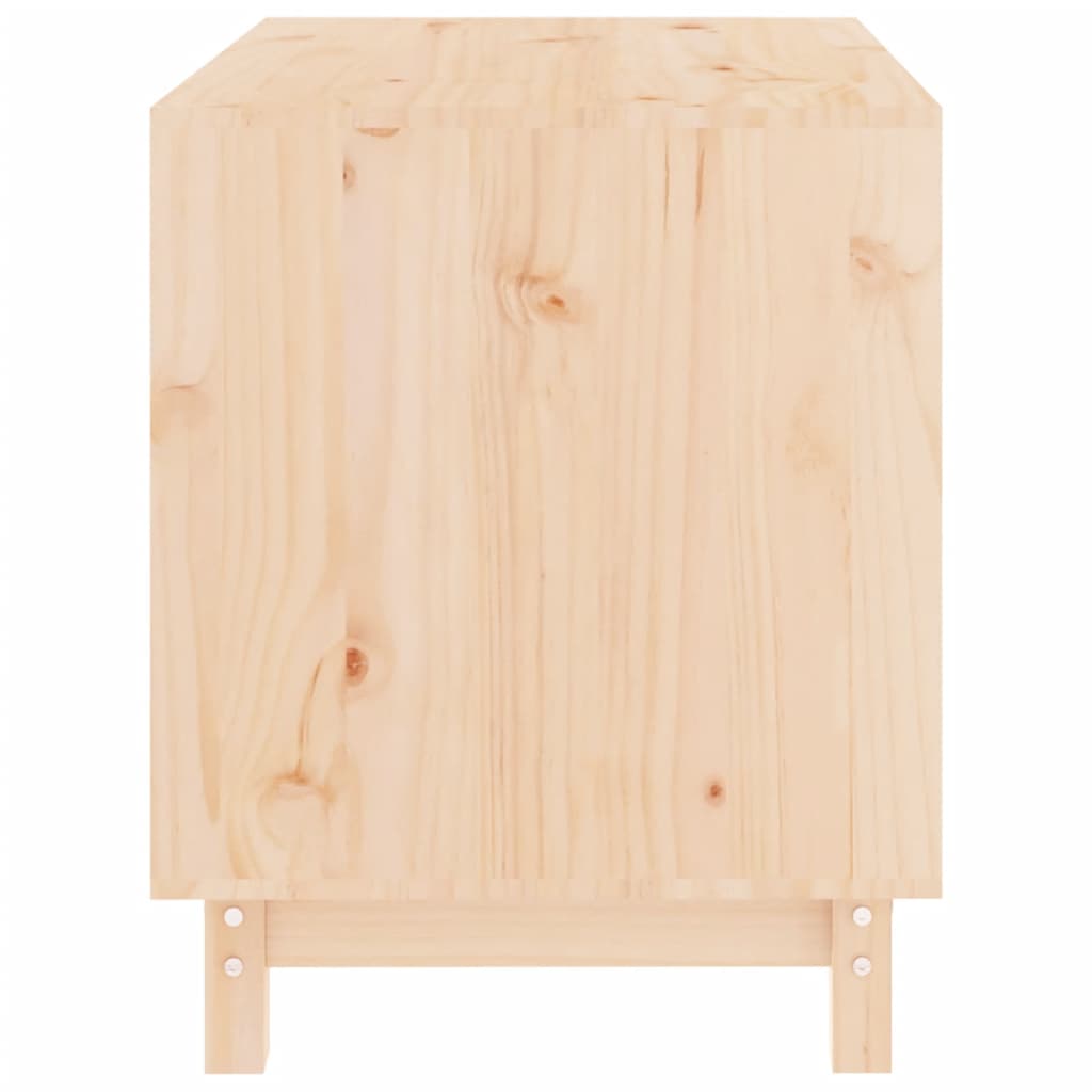 Hundehütte 70x50x62 cm Massivholz Kiefer