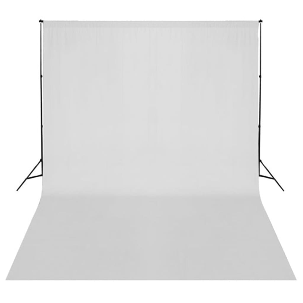 Fotostudio-Set mit Leuchten, Hintergrund und Reflektor