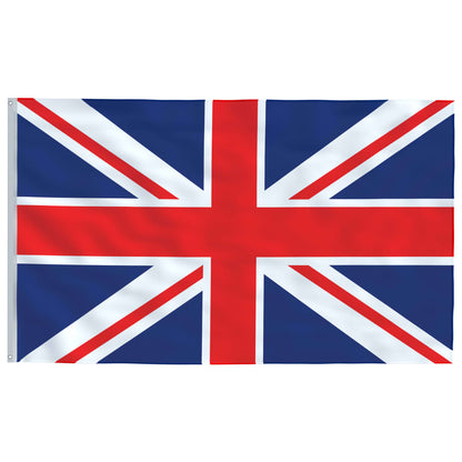 Flagge Großbritanniens mit Mast 5,55 m Aluminium