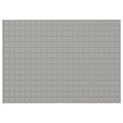 Gewichtsdecke Grau 155x220 cm 11 kg Stoff