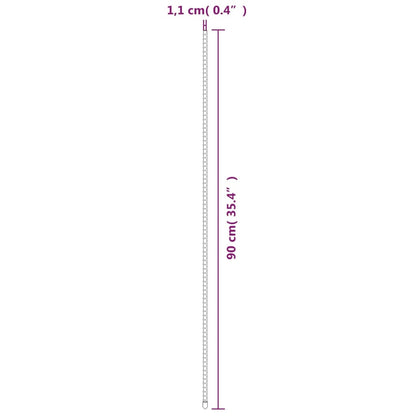 Pflanzenstützen 30 Stk. Grün 90 cm Stahl