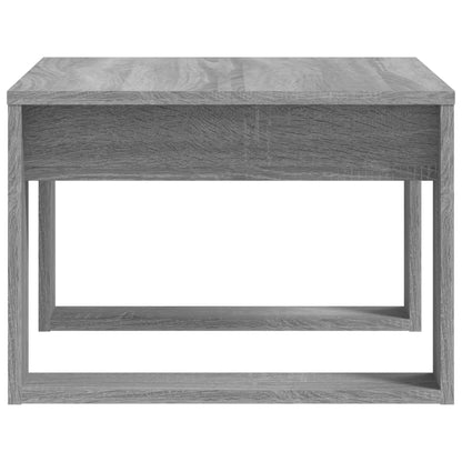 Beistelltisch Grau Sonoma 50x50x35 cm Holzwerkstoff