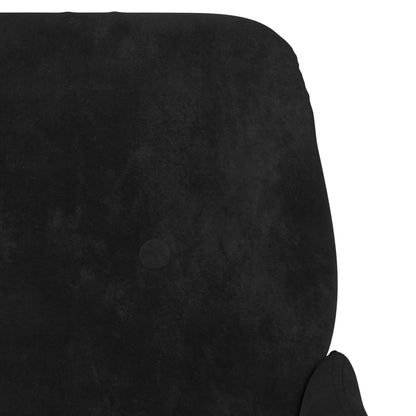 Sessel Schwarz 62x79x79 cm Samt