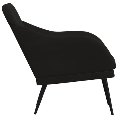 Sessel Schwarz 63x76x80 cm Samt