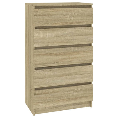 Schubladenschrank Sonoma-Eiche 60x36x103 cm Holzwerkstoff