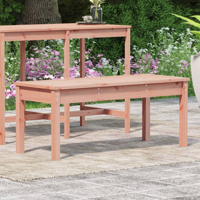 Gartenbank 109x44x45 cm Massivholz Douglasie