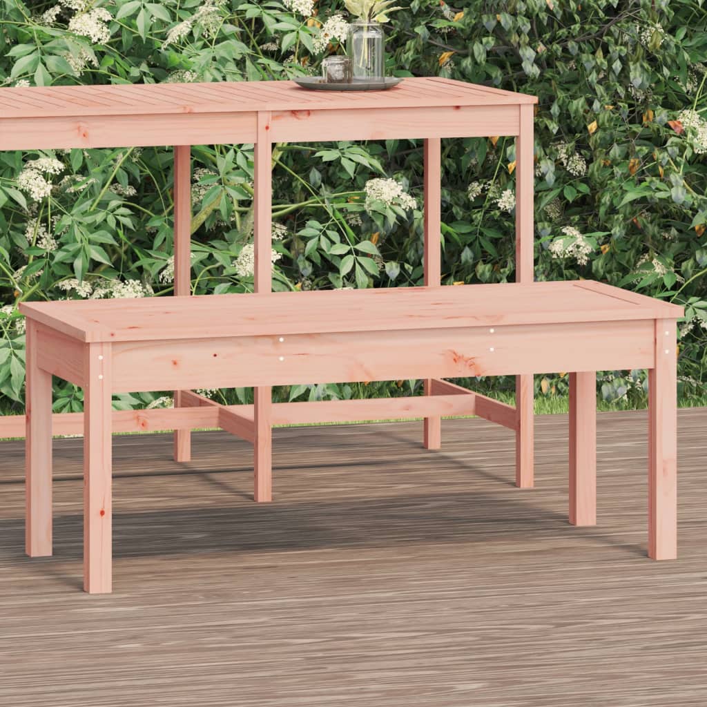 Gartenbank 109x44x45 cm Massivholz Douglasie