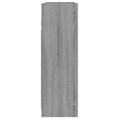 Bad-Spiegelschrank Grau Sonoma 62,5x20,5x64 cm Holzwerkstoff