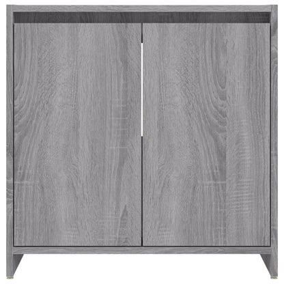 Badschrank Grau Sonoma 60x33x61 cm Holzwerkstoff