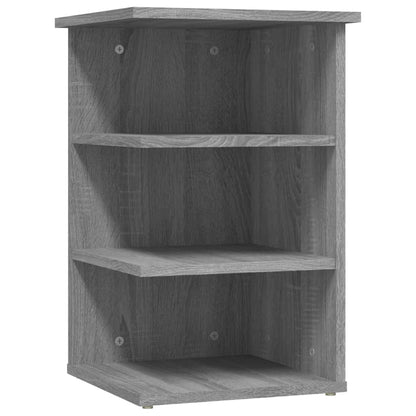 Beistellregal Grau Sonoma 35x35x55 cm Holzwerkstoff