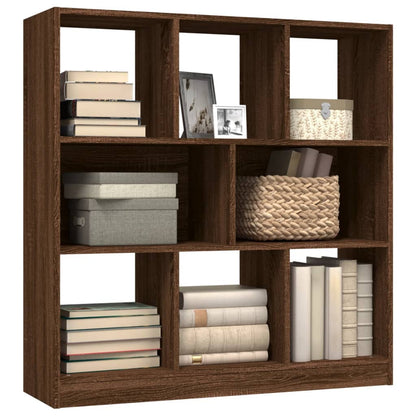 Bücherregal Braun Eichen-Optik 97,5x29,5x100 cm Holzwerkstoff