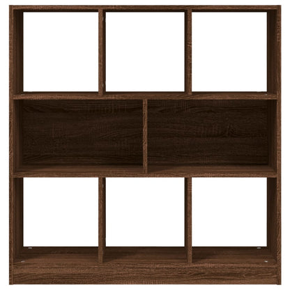 Bücherregal Braun Eichen-Optik 97,5x29,5x100 cm Holzwerkstoff