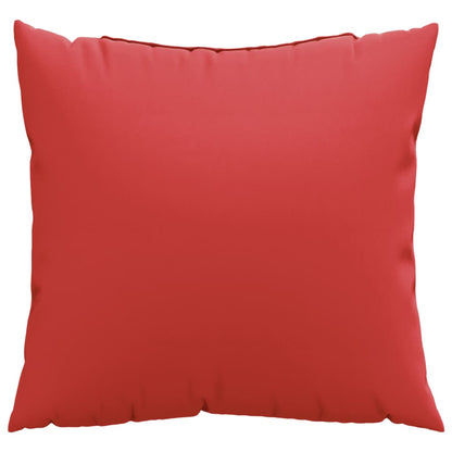 Sofakissen 4 Stk. Rot 40x40 cm Stoff