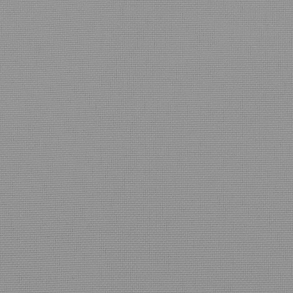 Sofakissen 4 Stk. Grau 50x50 cm Stoff