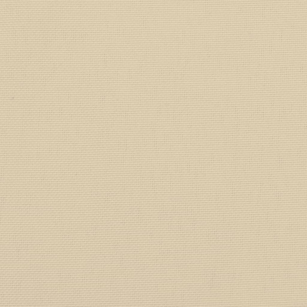 Sofakissen 4 Stk. Beige 50x50 cm Stoff