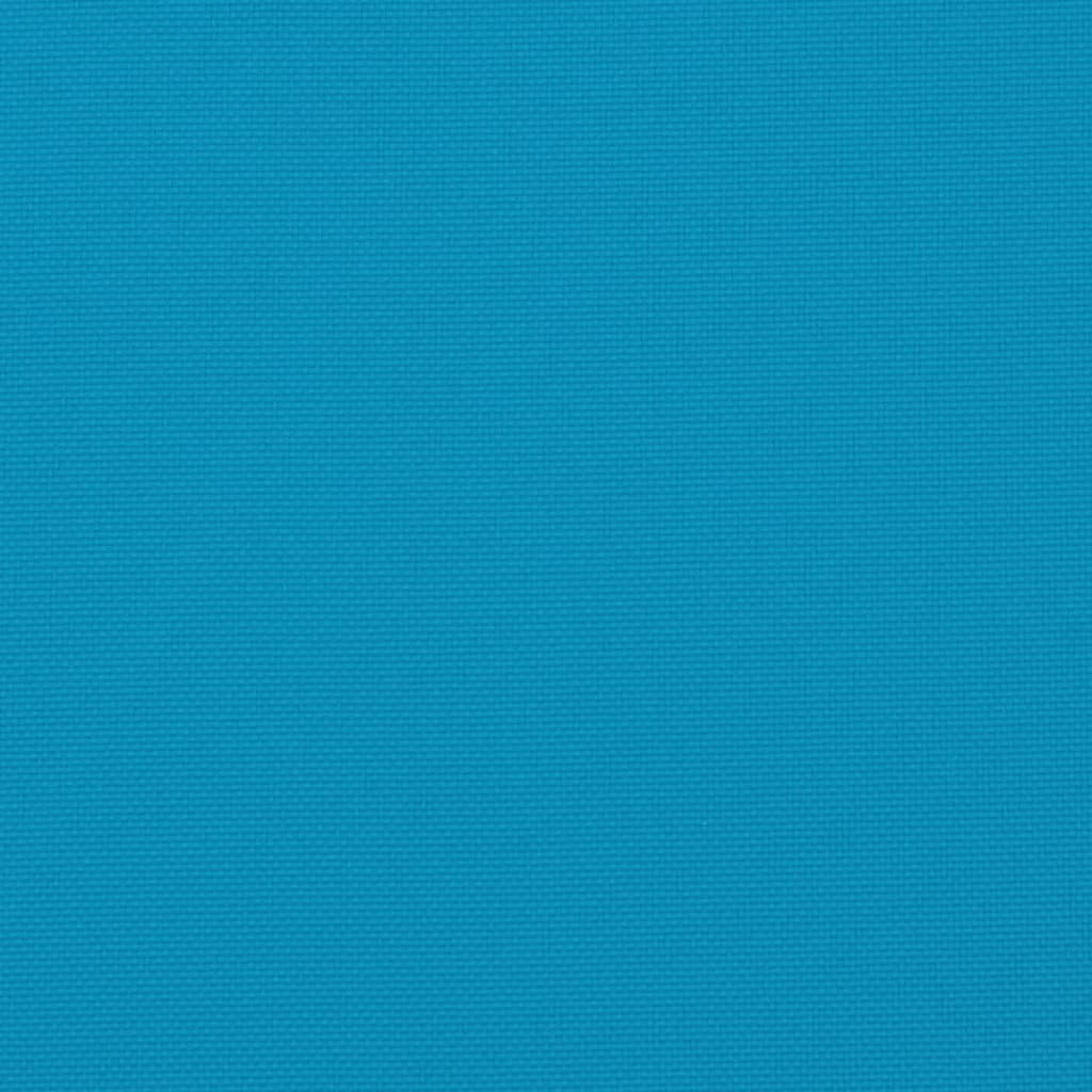 Palettenkissen Blau 50x50x12 cm Stoff