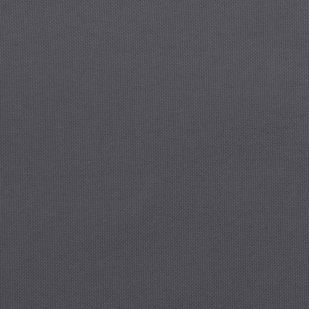 Palettenkissen Grau 60x60x12 cm Stoff