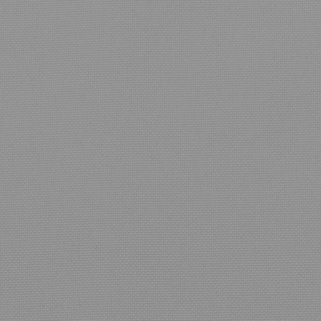 Palettenkissen Grau 60x60x12 cm Stoff