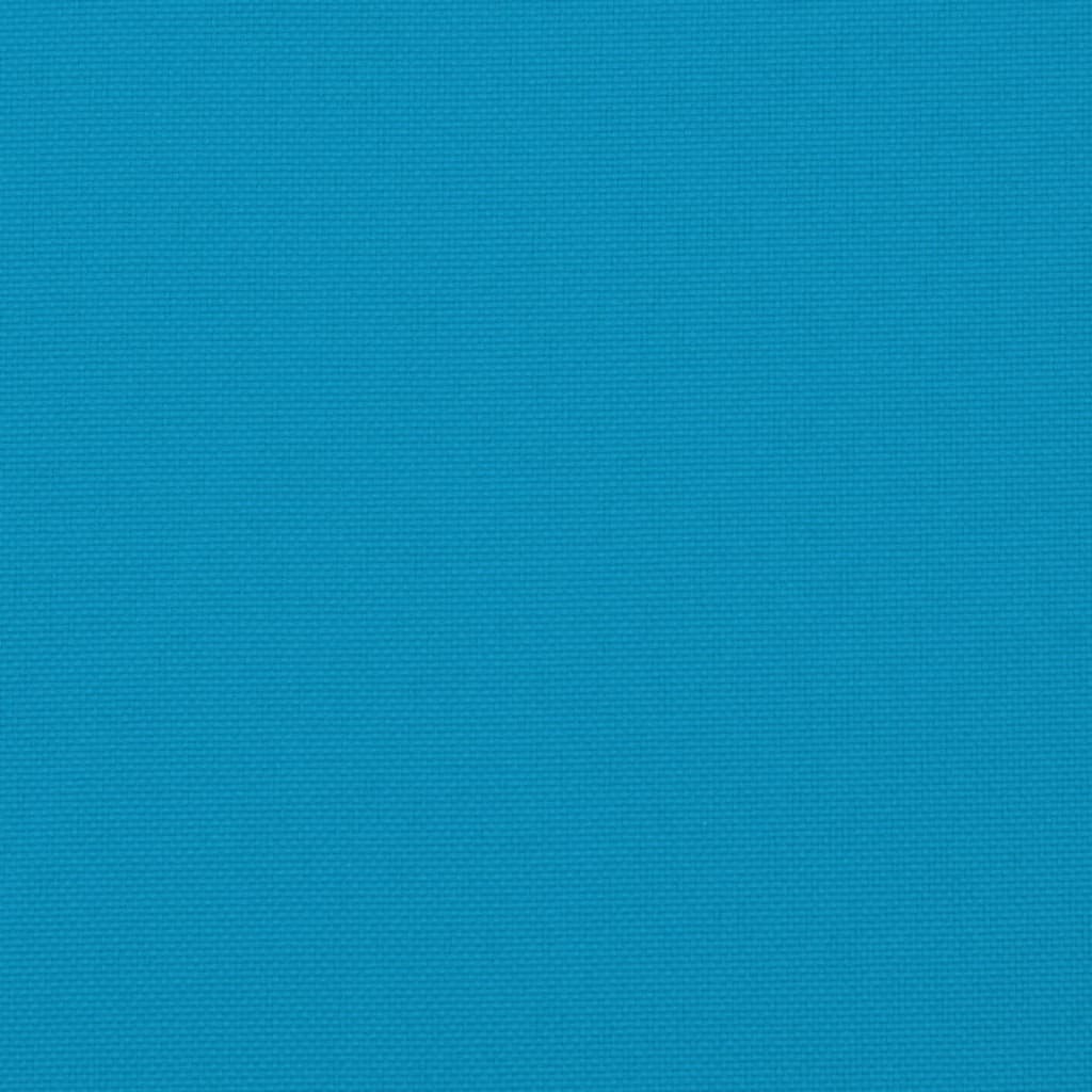 Palettenkissen Blau 60x60x12 cm Stoff