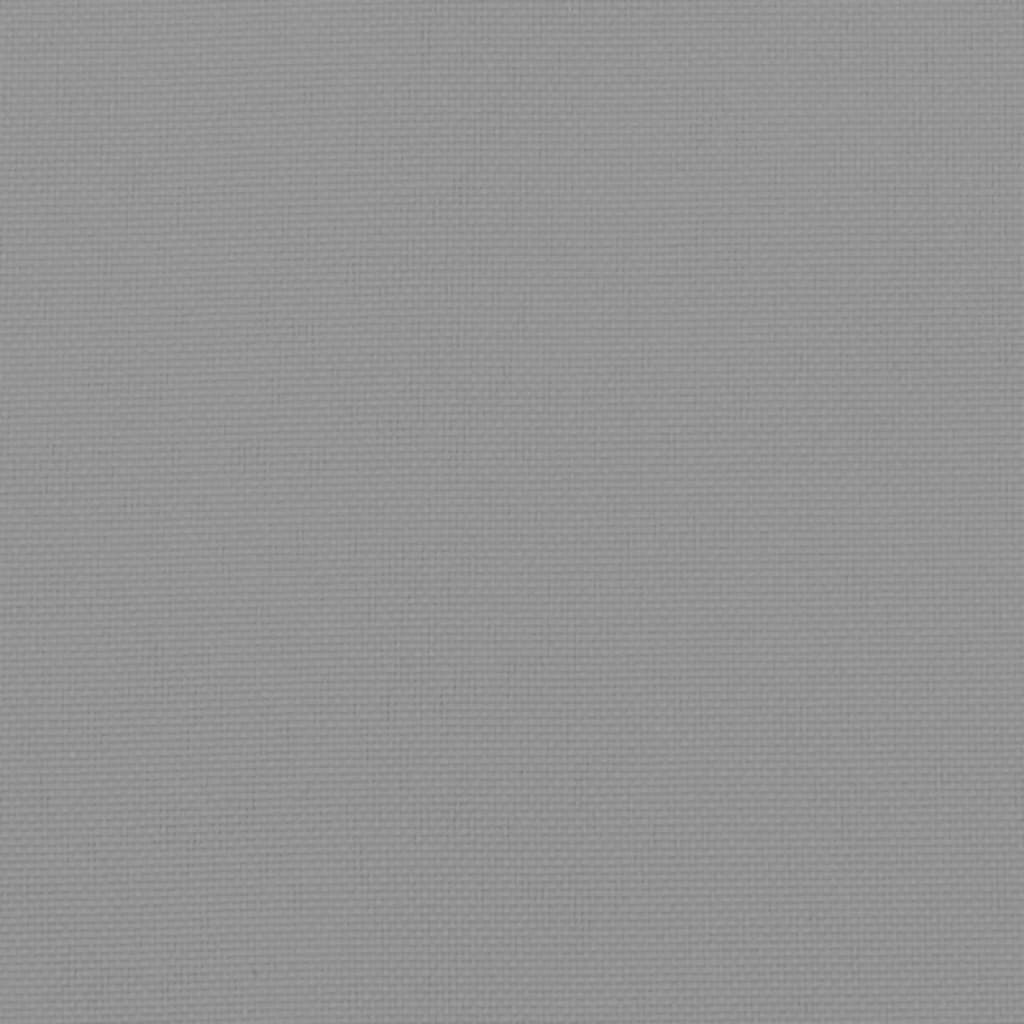 Palettenkissen Grau 70x70x12 cm Stoff