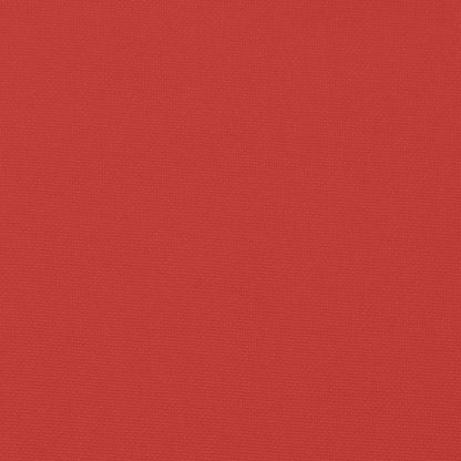 Palettenkissen Rot 70x70x12 cm Stoff