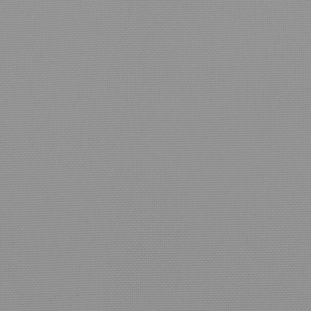 Palettenkissen Grau 80x80x12 cm Stoff