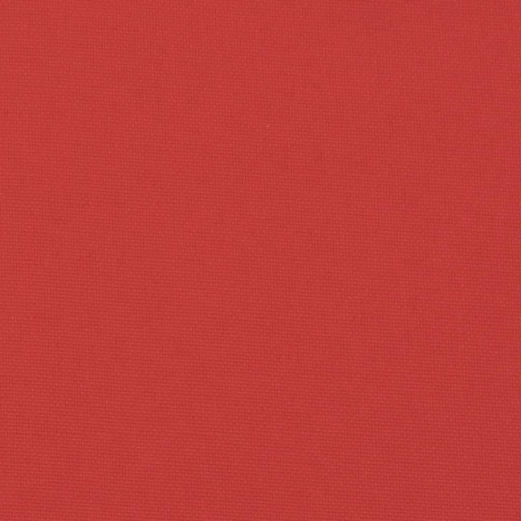 Palettenkissen Rot 50x40x12 cm Stoff