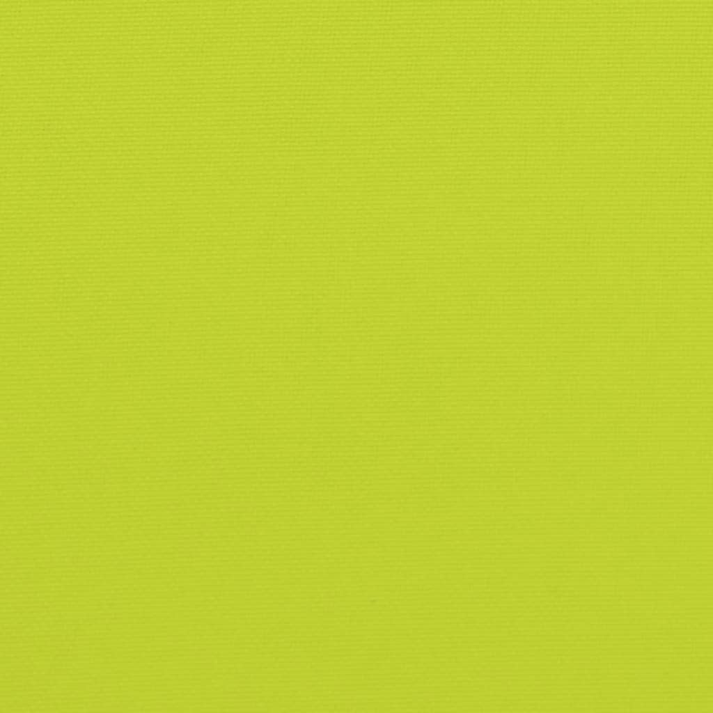 Cuscino per pallet 2 pezzi. Tessuto verde brillante