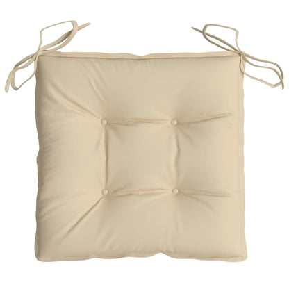 Palettenkissen 4 Stk. Beige 50x50x7 cm Oxford-Gewebe