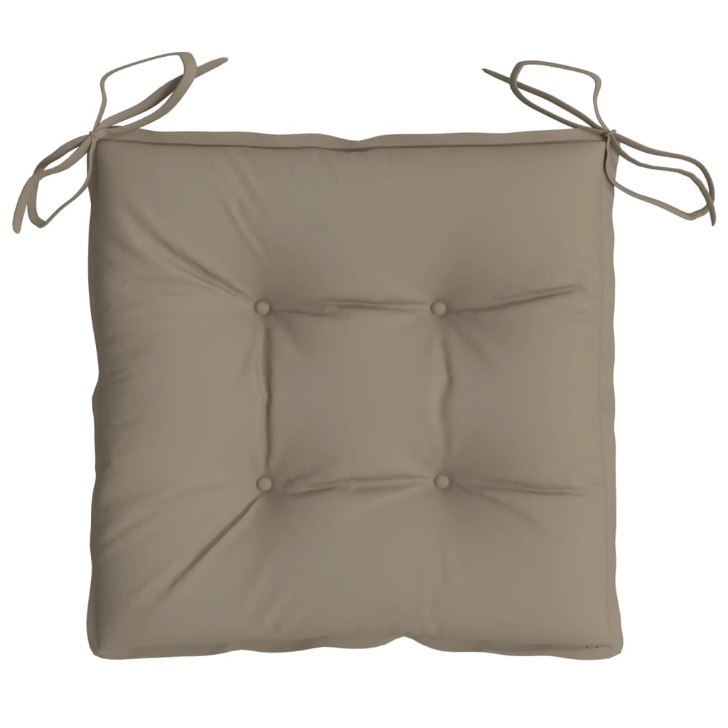 Palettenkissen 6 Stk. Taupe 50x50x7 cm Oxford-Gewebe